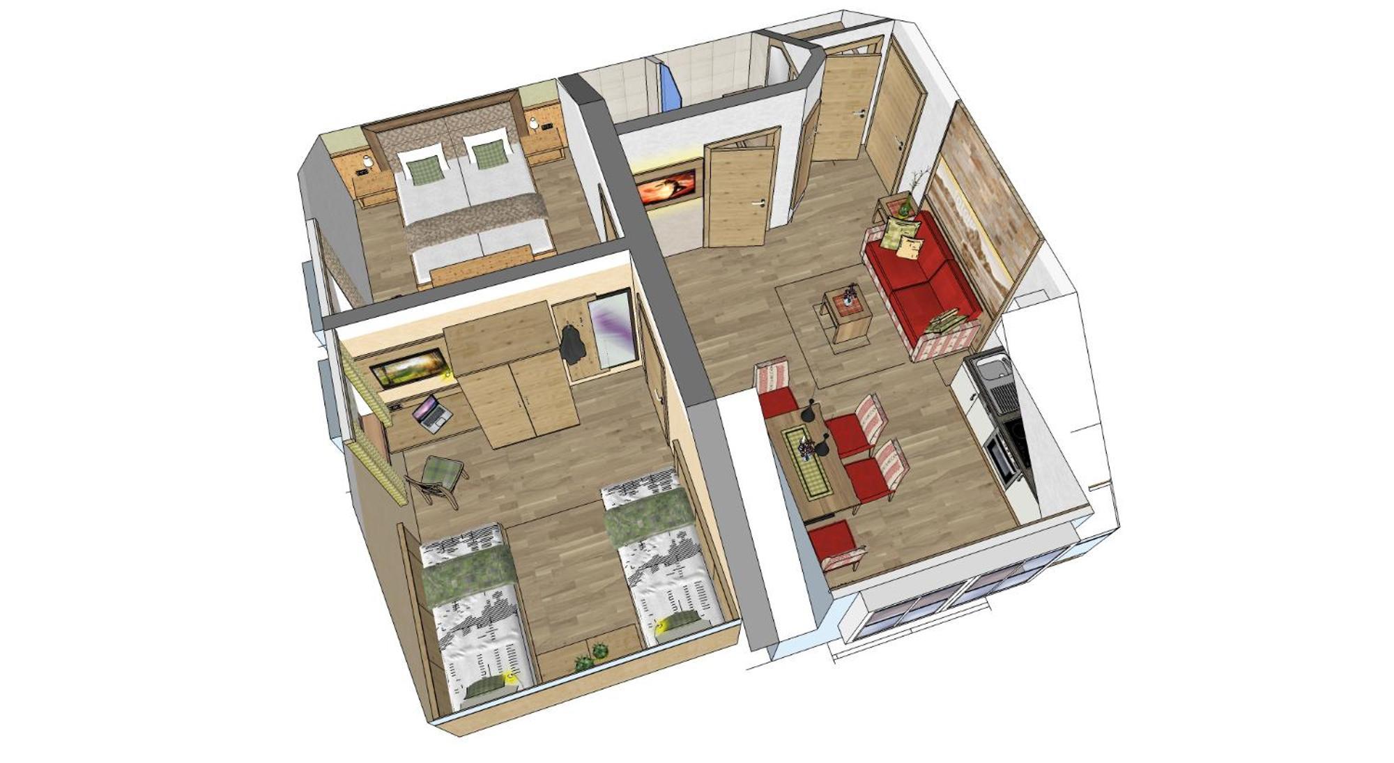 Sportlerhof - Alimann Uab Apartamento Grünau im Almtal Exterior foto
