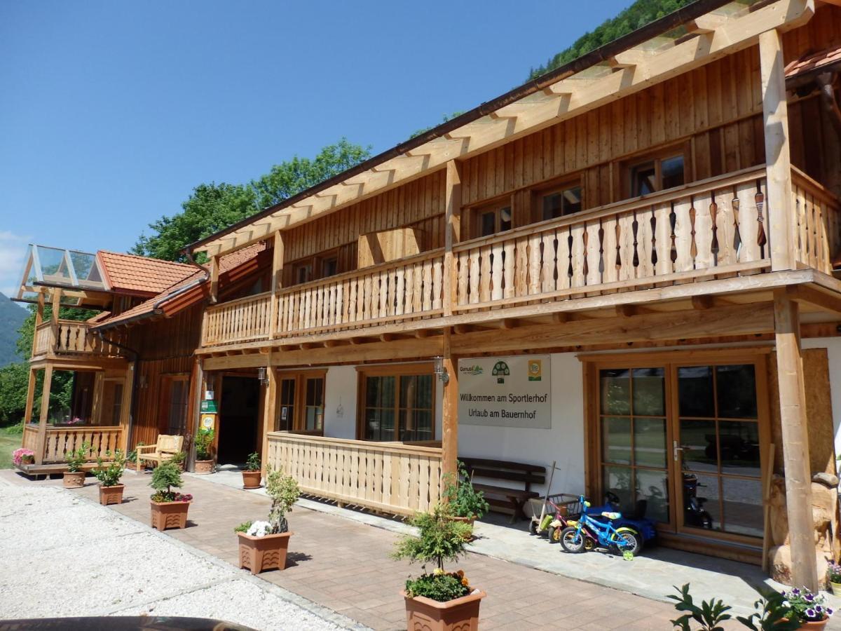 Sportlerhof - Alimann Uab Apartamento Grünau im Almtal Exterior foto